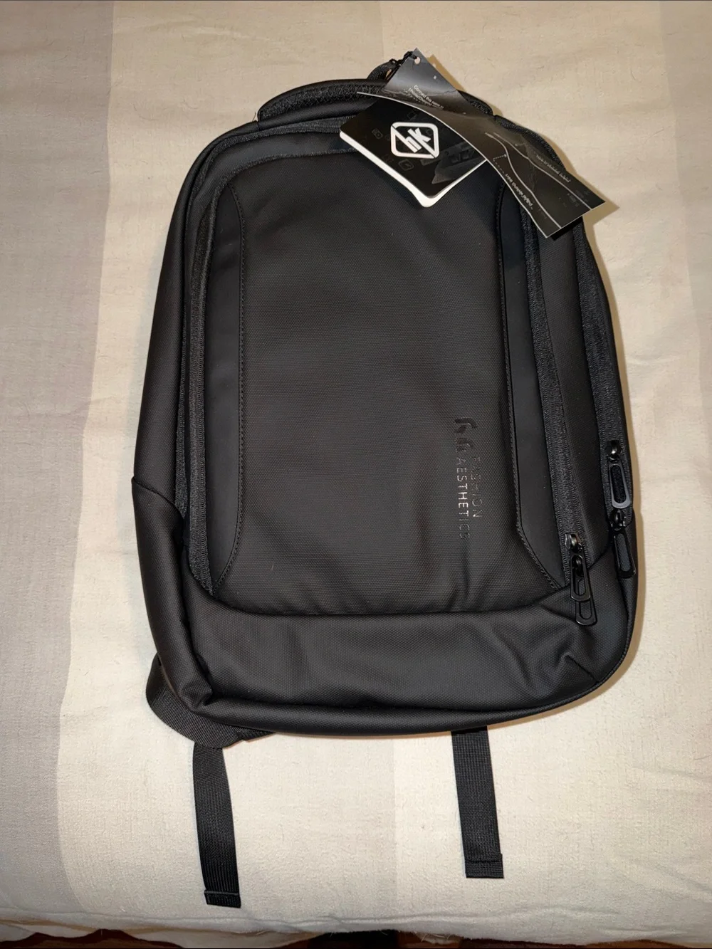 Men's Black Everyday Tech Backpack